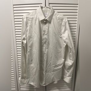 Calvin Klein button up 16.5 inch neck, 36/37 arms